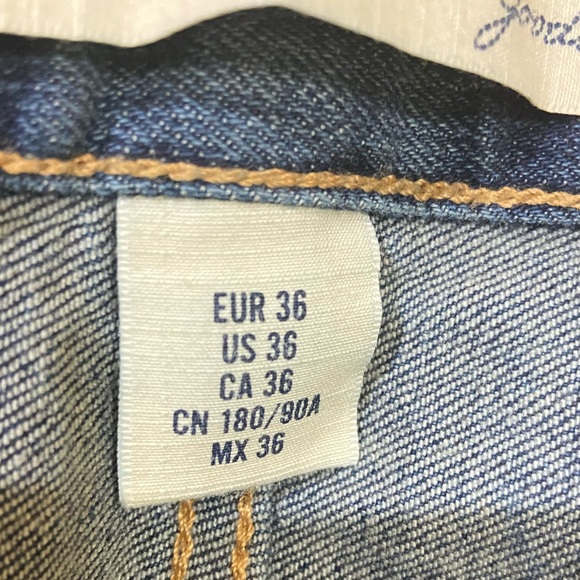 6️⃣5️⃣0️⃣ H&M Skinny Fit Denim. Size - EUR 36 - Picture 13 of 14